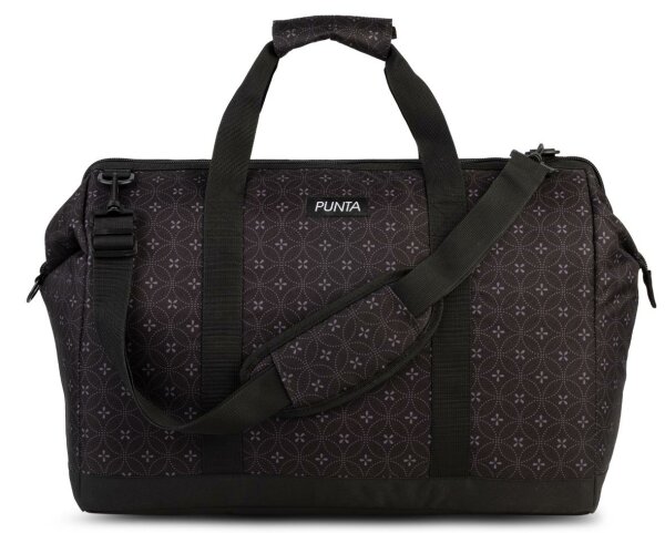PUNTA "weekend" Doctor Bag XL *schwarz/hellgrau