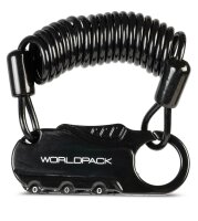 WORLDPACK Zahlenschloss *schwarz