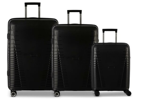 WORLDPACK Trolley-Set "Havanna" 50/60/70 *schwarz