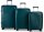 WORLDPACK Trolley-Set "Havanna" 50/60/70 *petrol