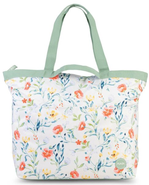 PUNTA "BIG" Shopper *weiß/bunt