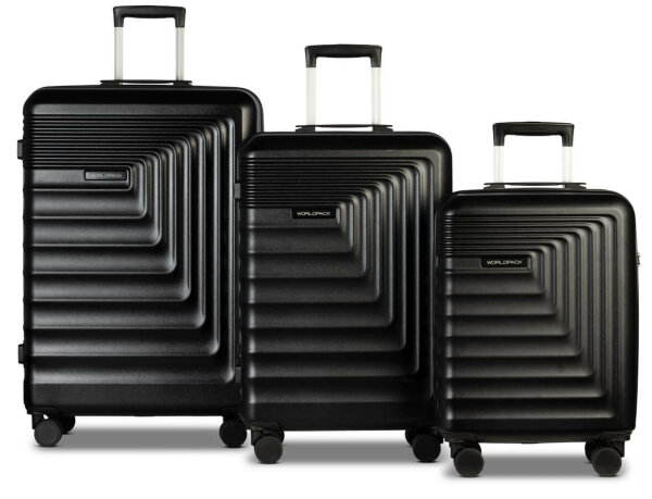 WORLDPACK Trolley-Set "Tokyo" 50/60/70 *schwarz