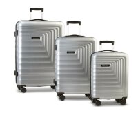 WORLDPACK Trolley-Set "Tokyo" 50/60/70 *silber