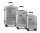 WORLDPACK Trolley-Set "Tokyo" 50/60/70 *silber
