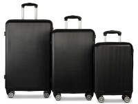 WORLDPACK Trolley-Set "Oslo" 50/60/70 *schwarz