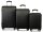 WORLDPACK Trolley-Set "Oslo" 50/60/70 *schwarz