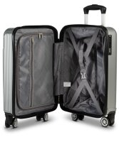 WORLDPACK Trolley-Set "Oslo" 50/60/70 *silber