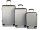 WORLDPACK Trolley-Set "Oslo" 50/60/70 *silber