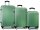 WORLDPACK Trolley-Set "Oslo" 50/60/70 *graugrün