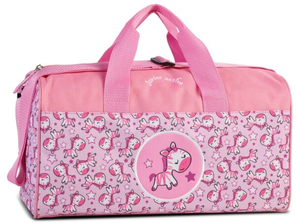 junior active Kindersporttasche *rosa/weiß
