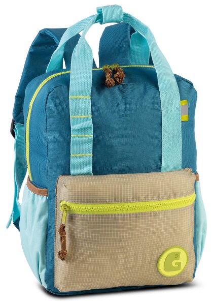 Glühwürmchen Kinderrucksack *petrol/beige
