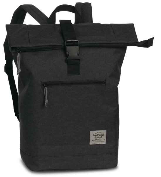 Southwest Bound Roll-Top-Rucksack *schwarz
