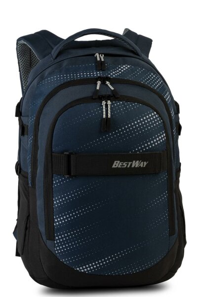 BestWay Rucksack #Evolution Air *dunkelblau/weiß