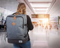 BestWay Reiserucksack #Cabin Pro Retro *dunkelgrau