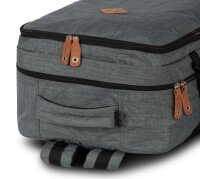 BestWay Reiserucksack #Cabin Pro Retro *dunkelgrau