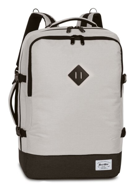 BestWay Reiserucksack #Cabin Pro Retro *steingrau