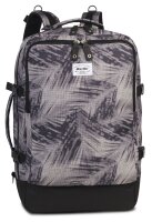 BestWay Reiserucksack #Cabin Pro Print *schwarz/beige