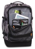 BestWay Reiserucksack #Cabin Pro Print *schwarz/beige