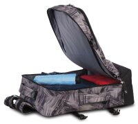 BestWay Reiserucksack #Cabin Pro Print *schwarz/beige