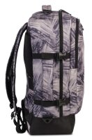 BestWay Reiserucksack #Cabin Pro Print *schwarz/mittelgrau