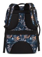 BestWay Reiserucksack #Cabin Pro Print *dunkelblau/ocker