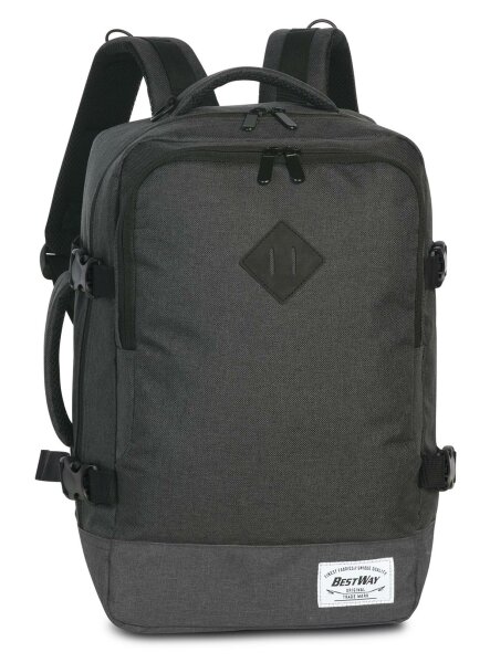 BestWay Reiserucksack #Cabin Pro Small *dunkelgrau