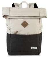 BestWay Rucksack #Campus Style *natur/graubraun