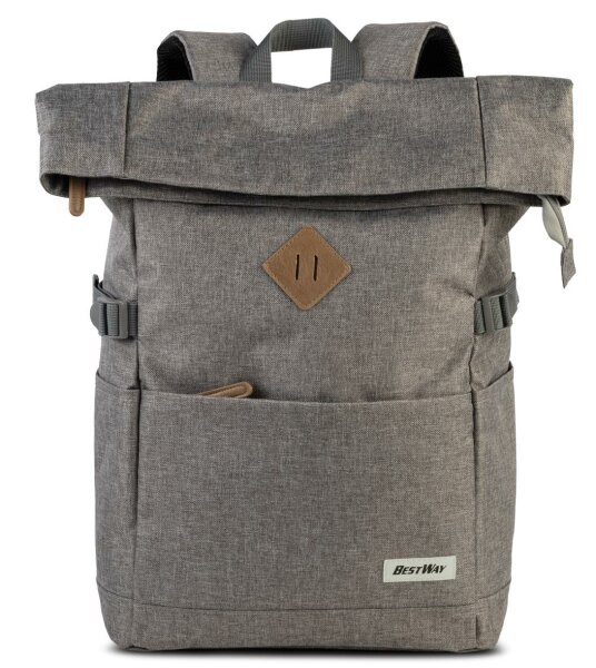 BestWay Rucksack #Campus Style *dunkelgrau