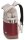 BestWay Rucksack #Campus Style *weiß/weinrot