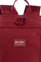 BestWay Rucksack #Element *weinrot