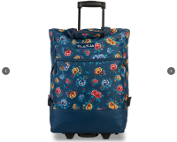 Frida Kahlo Shopping-Roller *royalblau