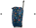 Frida Kahlo Shopping-Roller *royalblau