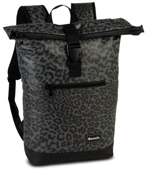 Bench "hydro" Roll-Top-Rucksack *schwarz/graubraun