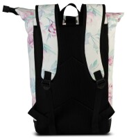 Bench "hydro" Roll-Top-Rucksack *weiß/rosa