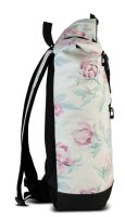 Bench "hydro" Roll-Top-Rucksack *weiß/rosa