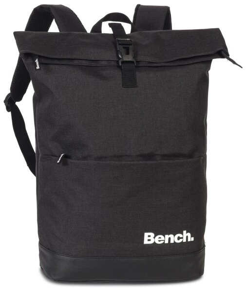 Bench "classic" Roll-Top-Rucksack *schwarz