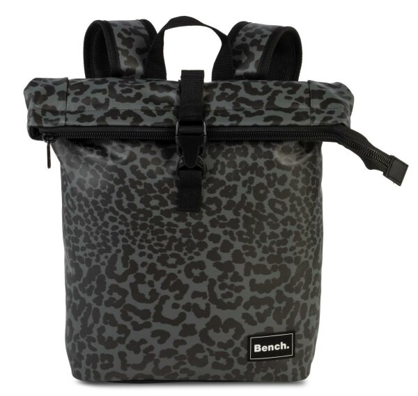 Bench "hydro" Rolltop-Rucksack mini *schwarz/graubraun