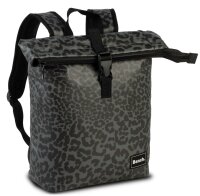 Bench "hydro" Rolltop-Rucksack mini *schwarz/graubraun