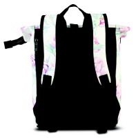 Bench "hydro" Rolltop-Rucksack mini *weiß/rosa