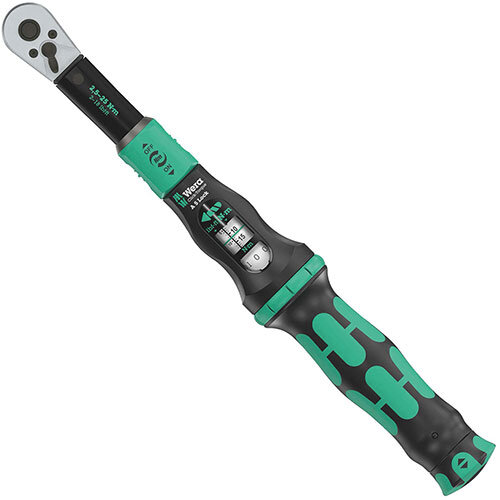 Click-Torque Lock A 5 Drehmomentschlüssel 2,5-25 N Wera, mit Umschaltkn