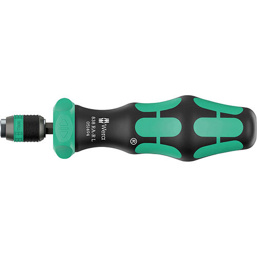 838 RA-R L Bits-Handhalter mit Ratschenfunktion Wera, 1/4"