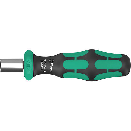 838 RA S Bits-Handhalter mit Ratschenfunktion Wera, 1/4"