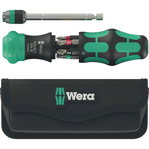Kraftform Kompakt 20 RA-R Wera, 6-teilig, mit Tasche