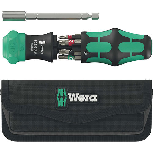 Kraftform Kompakt 28 RA Wera, 6-teilig, mit Tasche