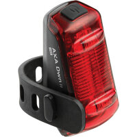 Akku-Rücklicht DWN REAR AXA, schwarz