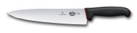 Dual Grip, Kochmesser, 25 cm, schwarz/rot
