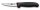 Dual Grip, Gemüsemesser, 10 cm, schwarz/rot
