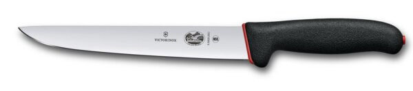 Dual Grip, Stechmesser, 20cm, schwarz/rot