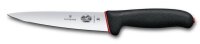 Dual Grip, Stechmesser, 16 cm, schwarz/rot