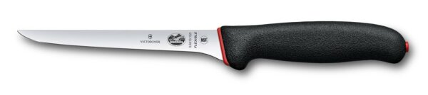 Dual Grip, Ausbeinmesser, 15 cm, flexibel, schwarz/rot